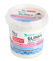 Fito Cosmetic - 100% naturalna odmładzająca glinka do twarzy, skóry i włosów - Biała Wałdajska - 155 ml