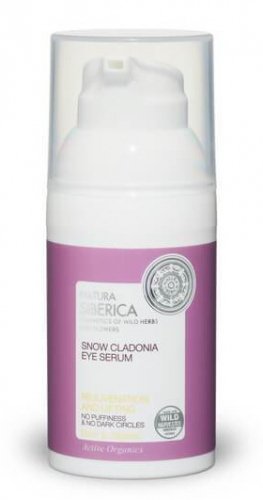 NATURA SIBERICA - SNOW CLADONIA EYE SERUM - Rejuvenating and lifting eye serum with snow caldonia - 30 ml