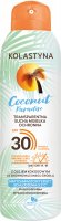 KOLASTYNA - Coconut Paradise - Transparentna sucha mgiełka ochronna do opalania - Efekt chłodzenia - SPF30 - 150 ml