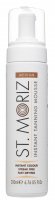 ST. MORIZ - Instant Tanning Mousse - Mousse self-tanner - Medium - 200 ml