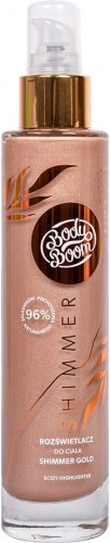 Body Boom - SHIMMER - BODY HIGHLIGHTER - Rozświetlacz do ciała - SHIMMER GOLD - 100 ml