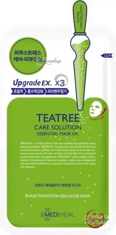 MEDIHEAL TEATREE CARE SOLUTION ESSENTIAL MASK EX. Sheet mask