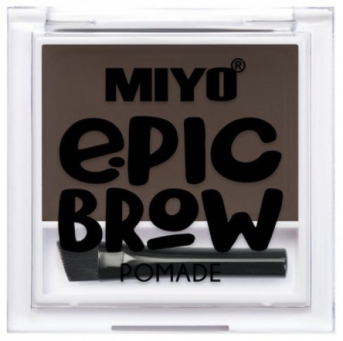 MIYO - EPIC BROW POMADE - Pomada do stylizacji brwi  - 01 - BROWNIE