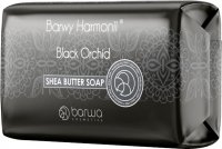BARWA - BARWA HARMONII - Shea Butter Soap - BLACK ORCHID - Mydło w kostce to twarzy i ciała - 190 g