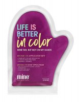 MineTan - Bronze On Applicator Mitt - Self-tanning glove - Violet