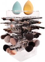LashBrow - STANDARD CLEAR - Dryer for 42 make-up brushes - Transparent
