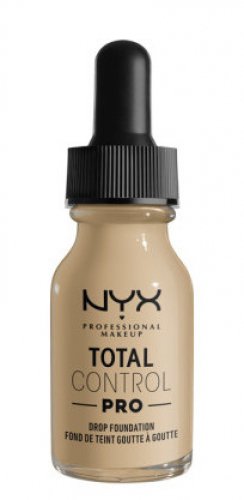 NYX Professional Makeup - TOTAL CONTROL PRO - DROP FOUNDATION - Face foundation in drops - 13 ml - 6.5 - NUDE