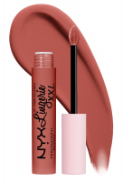 NYX Professional Makeup - Lip Lingerie XXL Matte Liquid Lipstick - Matte liquid lipstick - 4 ml - 06 - PEACH FLIRT - 06 - PEACH FLIRT