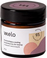 Melo - Rozświetlający peeling enzymatyczny do twarzy z kwasami owocowymi - 20 g