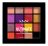 NYX Professional Makeup - ULTIMATE SHADOW PALETTE - Palette of 16 eyeshadows - 13 FESTIVAL