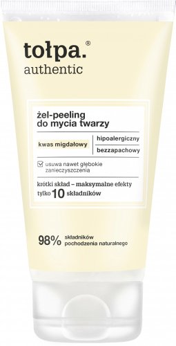 Tołpa - Authentic - Facial peeling gel with almond acid - 150 ml