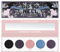 MIYO - FIVE POINTS EYESHADOW PALETTE - 5 Eyeshadows - 13 - GO TO HELL - 13 - GO TO HELL