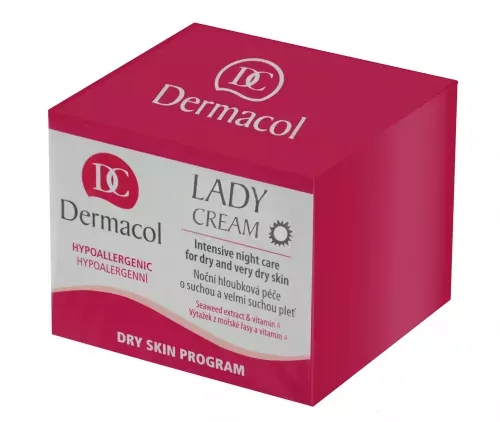 Дневной крем для лица Dermacol Lady Cream восстанавливающий, для сухой кожи, 50 мл — фото 2