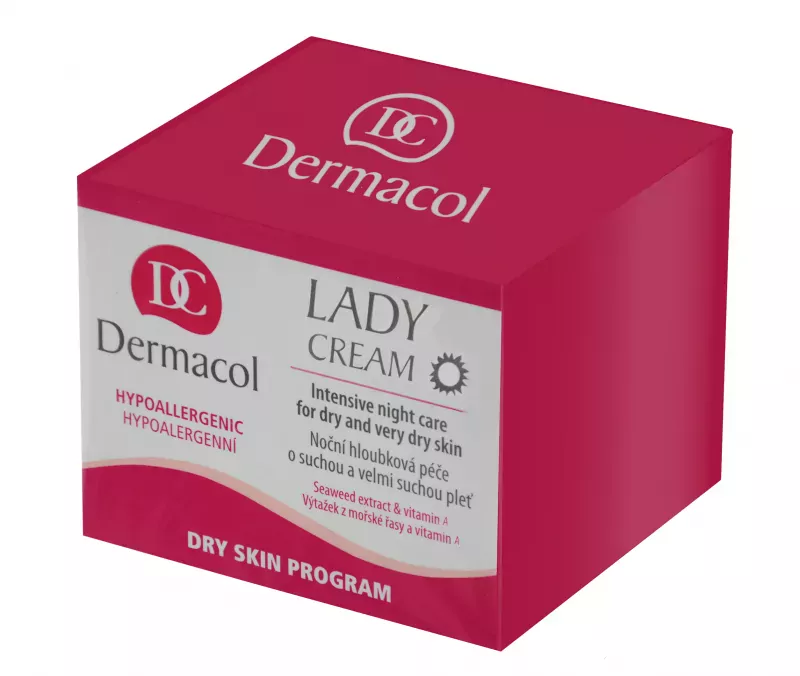 Дневной крем для лица Dermacol Lady Cream восстанавливающий, для сухой кожи, 50 мл