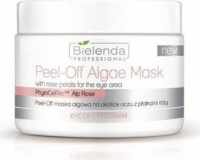 Bielenda Professional - Peel Off Algae Mask - Maska algowa na okolice oczu z płatkami róży - 90 g
