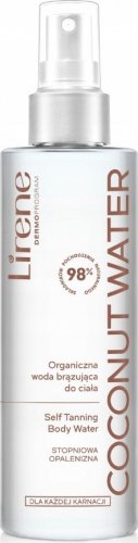 Lirene - COCONUT WATER - Organiczna woda brązująca - Kokos - 200 ml