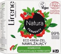 Lirene - Natura Fermenty - Eco moisturizing gel cream - Kombucha and Yerba Mate - Day / Night - 50 ml