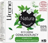 Lirene - Natura Fermenty - Odmładzający eco krem do twarzy - Kombucha i Matcha - 50 ml