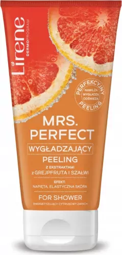 Lirene - MRS. PERFECT - Smoothing body scrub - Grapefruit and Sage - 175 g