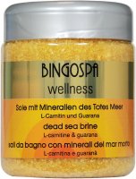BINGOSPA - Wellness - Dead Sea Brine - Dead Sea brine with L-carnitine and guarana - 550 g