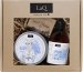 LaQ - Mały Kozioł - Zestaw prezentowy dla mężczyzn - Żel pod prysznic 300 ml + Peeling  do ciała 200 ml + Mydło w kostce 85 g