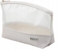 NOBLE - Large transparent cosmetic bag - STRIPE ST007