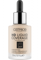 Catrice - HD LIQUID COVERAGE FOUNDATION - Wodoodporny podkład kryjący do twarzy - 30 ml - 005 - IVORY BEIGE - 005 - IVORY BEIGE