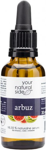 Your Natural Side - Naturalne, arbuzowe serum do twarzy, ciała i włosów - 30 ml