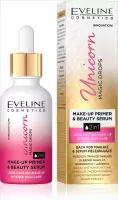 Eveline Cosmetics - Unicorn Magic Drops - Baza pod makijaż i serum pielęgnacyjne do twarzy 2w1 - 30 ml