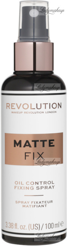 Link Settle Lima MAKEUP REVOLUTION - MATTE FIX - OIL CONTROL FIXING SPRAY - Make-up fixer -  100 ml