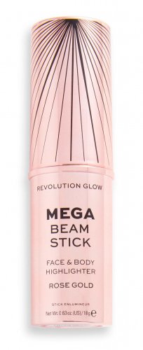 MAKEUP REVOLUTION - MEGA BEAM STICK - FACE & BODY HIGHLIGHTER - Rozświetlacz do twarzy i ciała w sztyfcie - Rose Gold