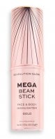 MAKEUP REVOLUTION - MEGA BEAM STICK - FACE & BODY HIGHLIGHTER - Face and body highlighter stick - Gold