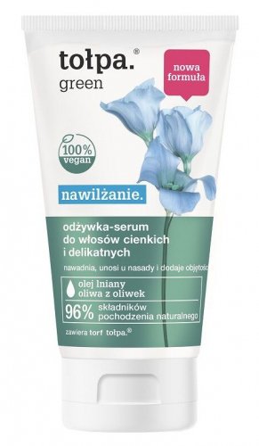 Tołpa - Green - Moisturizing conditioner / serum for thin and delicate hair - 150 ml