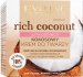 Eveline Cosmetics - Rich Coconut Face Cream - Ultra-odżywczy, kokosowy krem do twarzy (cera sucha, również wrażliwa) - 50 ml