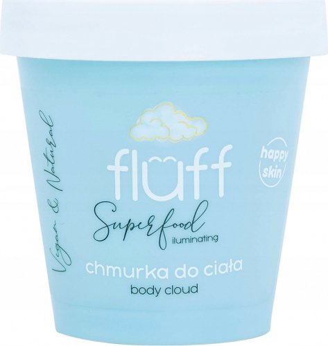 FLUFF - Superfood - Body Cloud - Rozświetlająca chmurka do ciała - 150 g
