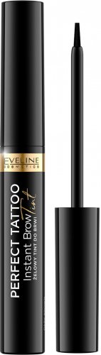 Eveline Cosmetics - Perfect Tattoo Instant Brow Tint - Żelowy tint do brwi - 6 ml - DARK BROWN