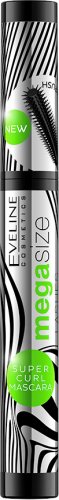 Eveline Cosmetics - MegaSize Lashes Mascara - Lengthening and curling mascara - 10 ml - BLACK
