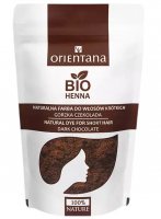 ORIENTANA - BIO HENNA - 100% Naturalna roślinna farba do włosów krótkich - GORZKA CZEKOLADA - 50 g