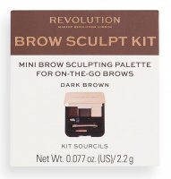MAKEUP REVOLUTION - BROW SCULPT KIT - Eyebrow makeup kit