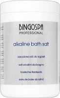 BINGOSPA - PROFESSIONAL - Alkaline Bath Salt - Zasadowa sól do kąpieli - 1 kg