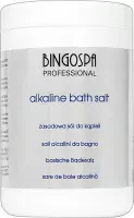 BINGOSPA - PROFESSIONAL - Alkaline Bath Salt - Zasadowa sól do kąpieli - 1 kg