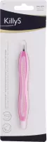 KillyS - Inter-Vion - DUO FOR CUTICLES - CUTICLE TRIMMER WITH PUSHER - Wycinacz do skórek z odpychaczem