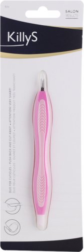 KillyS - Inter-Vion - DUO FOR CUTICLES - CUTICLE TRIMMER WITH PUSHER - Wycinacz do skórek z odpychaczem