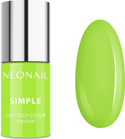 NeoNail - SIMPLE - ONE STEP COLOR - UV GEL POLISH - UV hybrid varnish - 7.2 ml - 8145-7 - SMILEY - 8145-7 - SMILEY