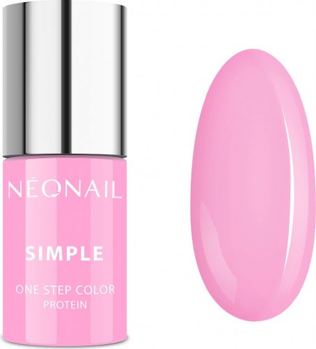 NeoNail - SIMPLE - ONE STEP COLOR - UV GEL POLISH - UV hybrid varnish - 7.2 ml - 8142-7 - ROMANCE