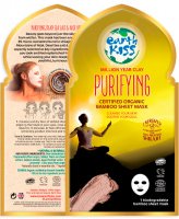 Earth Kiss - Million Year Clay Purifying Bamboo Sheet Mask - Cleansing clay sheet mask