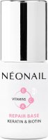NeoNail - Repair Base - Keratin & Bioton - Hybrid UV / LED Base - 7.2 ml