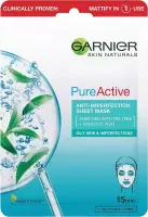 GARNIER - Pure Active - Anti-imperfection Sheet Mask - 23 g