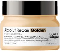 L’Oréal Professionnel - SERIES EXPERT - ABSOLUT REPAIR - GOLDEN- PROFESSIONAL MASK - Golden mask for damaged hair - 250 ml