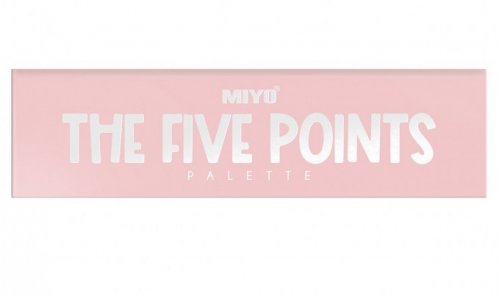 MIYO - FIVE POINTS EYESHADOW PALETTE - 5 Eyeshadows